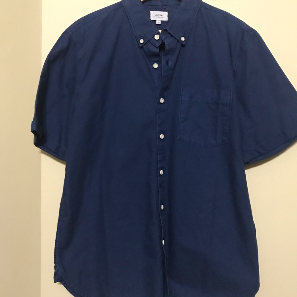 Joe’s Shoet Sleeved Navy Men’s Shirt